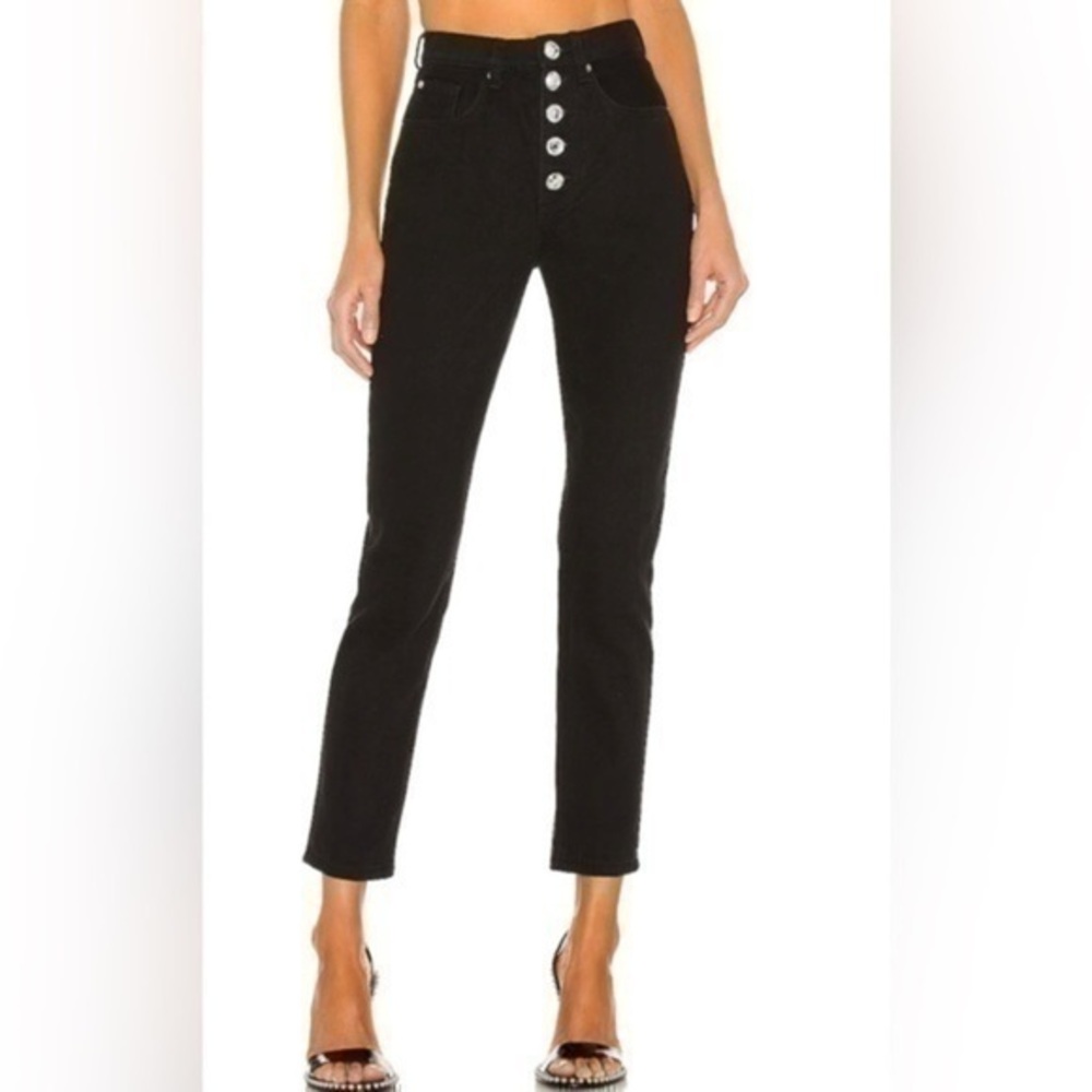 COPY - WeWoreWhat The Danielle Crystal Straight Jeans